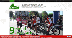 Desktop Screenshot of lombers-sports-nature.org